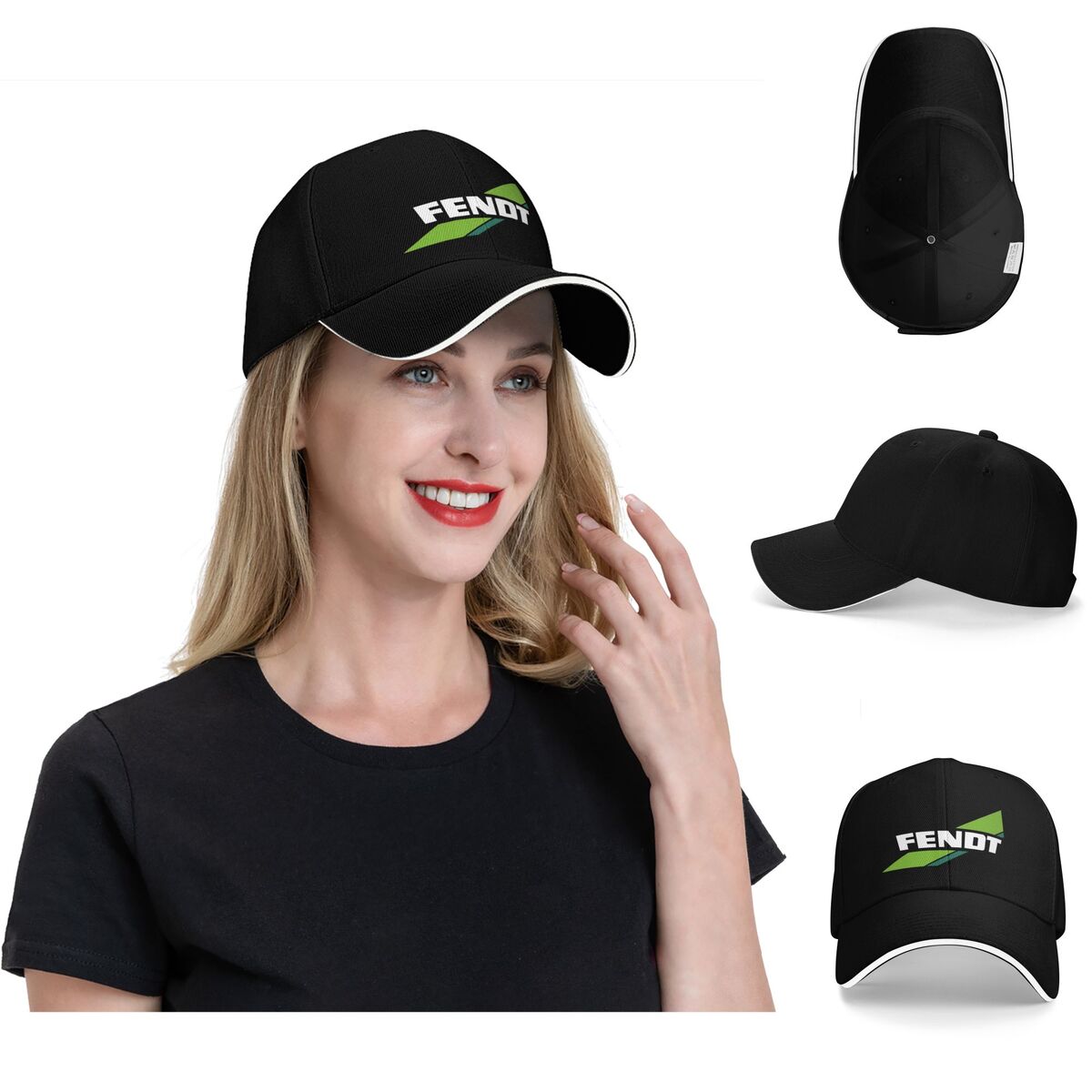Czapki z daszkiem Fendt z logo – Agriculture Farming Logos recenzja i cena